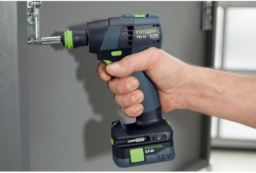 Festool Akku-Bohrschrauber TXS 12 2,5-Plus 576873 (Bohrschrauber Bohrer Werkstatt Holzbohrer Stahlbo