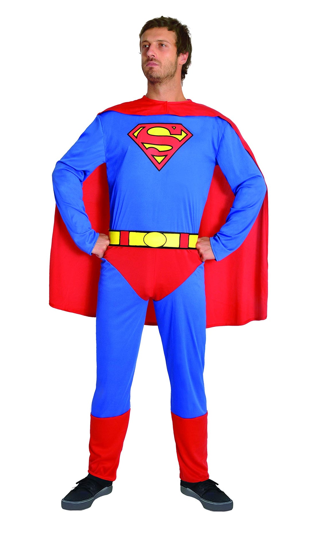 Ciao- Superman/Supergirl costume disguise fancy dress adult official DC Comics XL Superman, XL Super