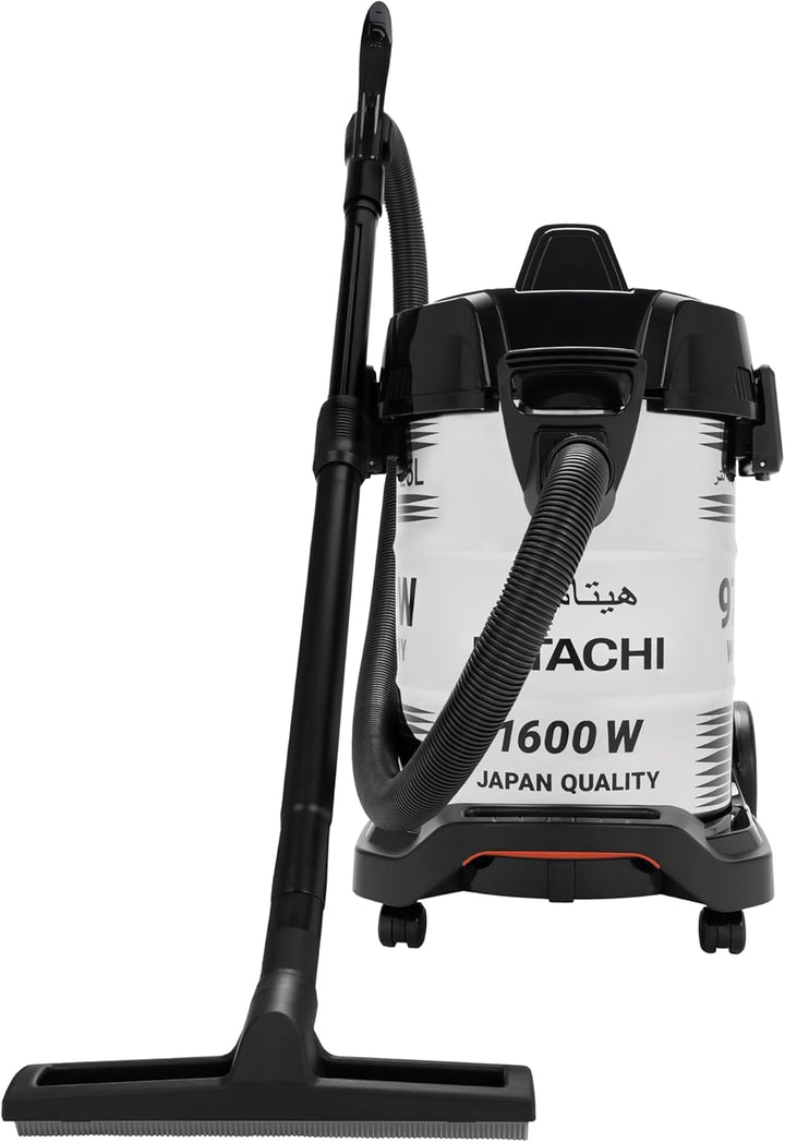 Hitachi Bodenstaubsauger CV 975 PW, 3-in-1 Profi-Nass- & Trockensauger, 25L Edelstahl-Tank 1600 W be