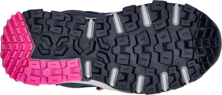 Lico Unisex Kinder Allen Vs Cross-Laufschuh 38 EU Marine Pink Türkis, 38 EU Marine Pink Türkis