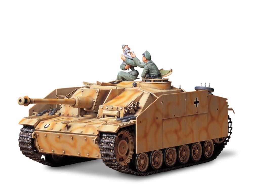 TAMIYA TMYTAM35197 300035197 - 1:35 WWII Sonderkraftfahrzeug 142/1 Sturmgeschütz IIIG -2