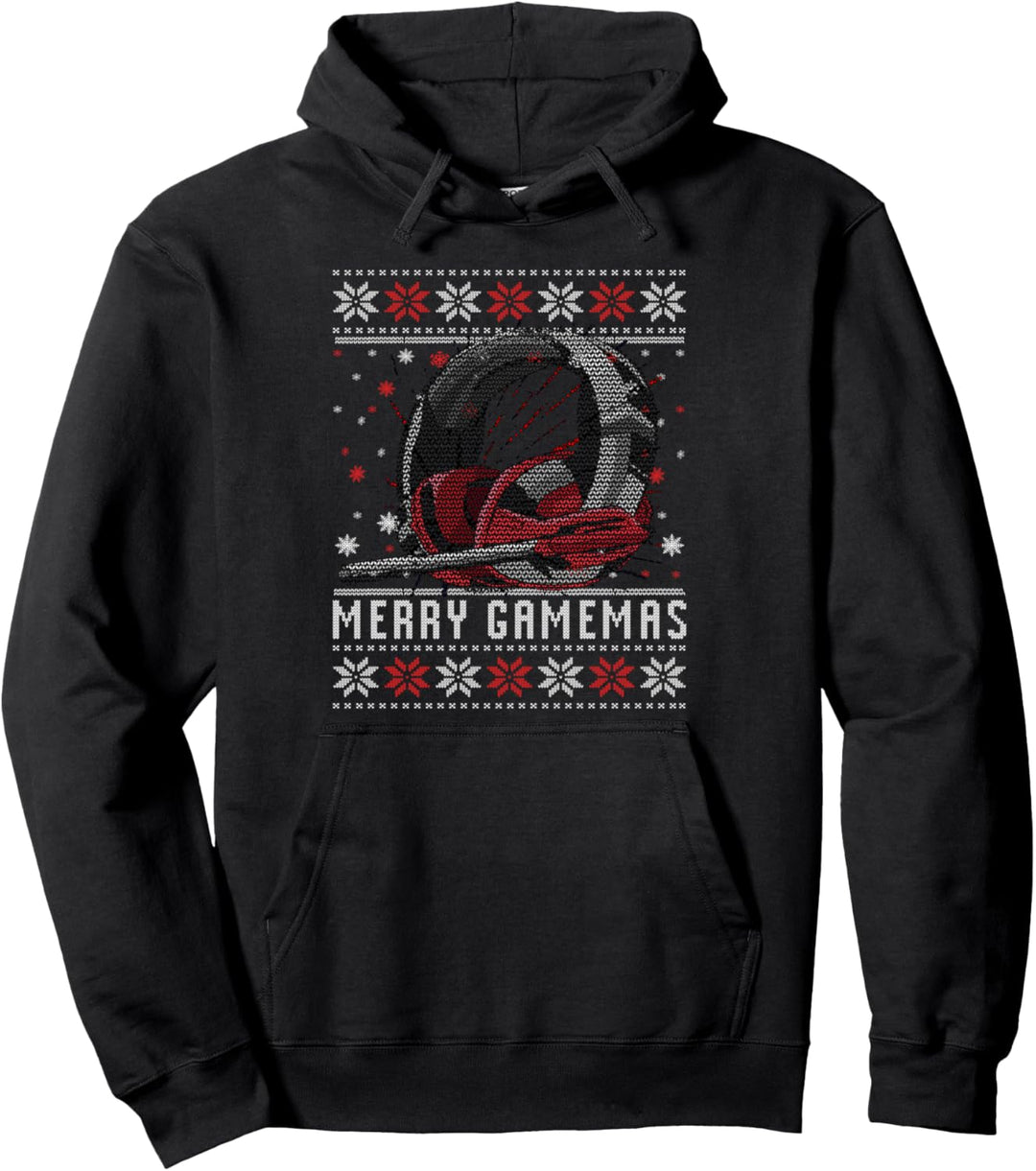 Merry Gamemas Xmas Ugly Christmas für Gamer Headset Sweater Pullover Hoodie
