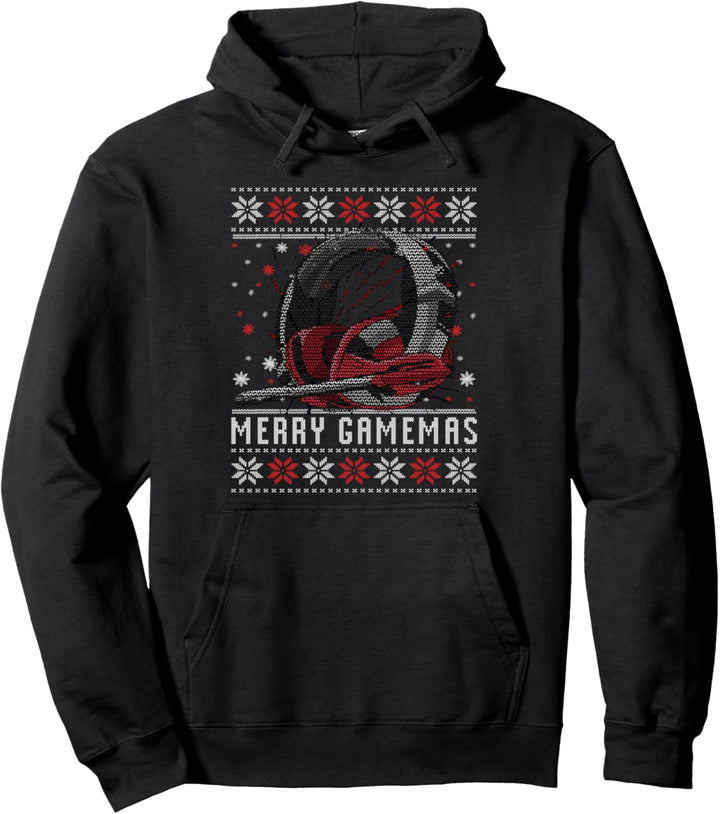 Merry Gamemas Xmas Ugly Christmas für Gamer Headset Sweater Pullover Hoodie