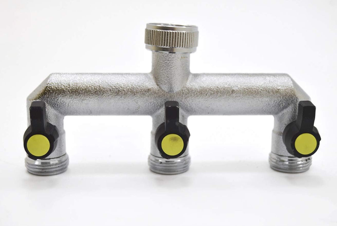 S & M 550256 Triple 3 Wege-Ventil 3/10,2 cm X 3/10,2 cm