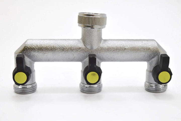 S & M 550256 Triple 3 Wege-Ventil 3/10,2 cm X 3/10,2 cm
