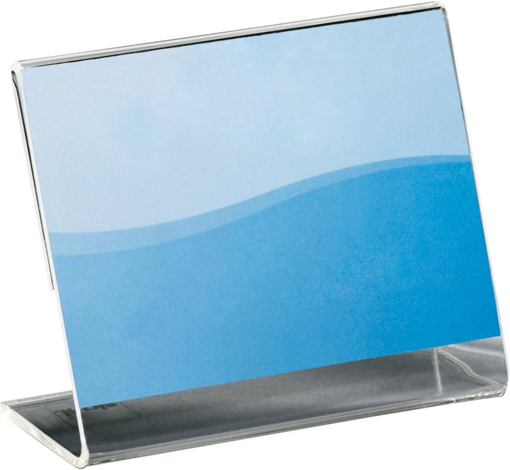SIGEL PA103 Preisaufsteller A8 quer, 10 Stück, Acryl 2 mm, A8 quer