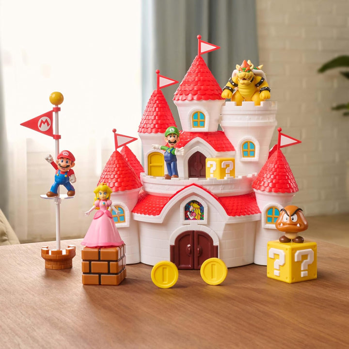 Nintendo NINTENDO SUPER Mario PILZ-PALAST +Figur, 70843-4L, Mehrfarbig, Mehrfarbig