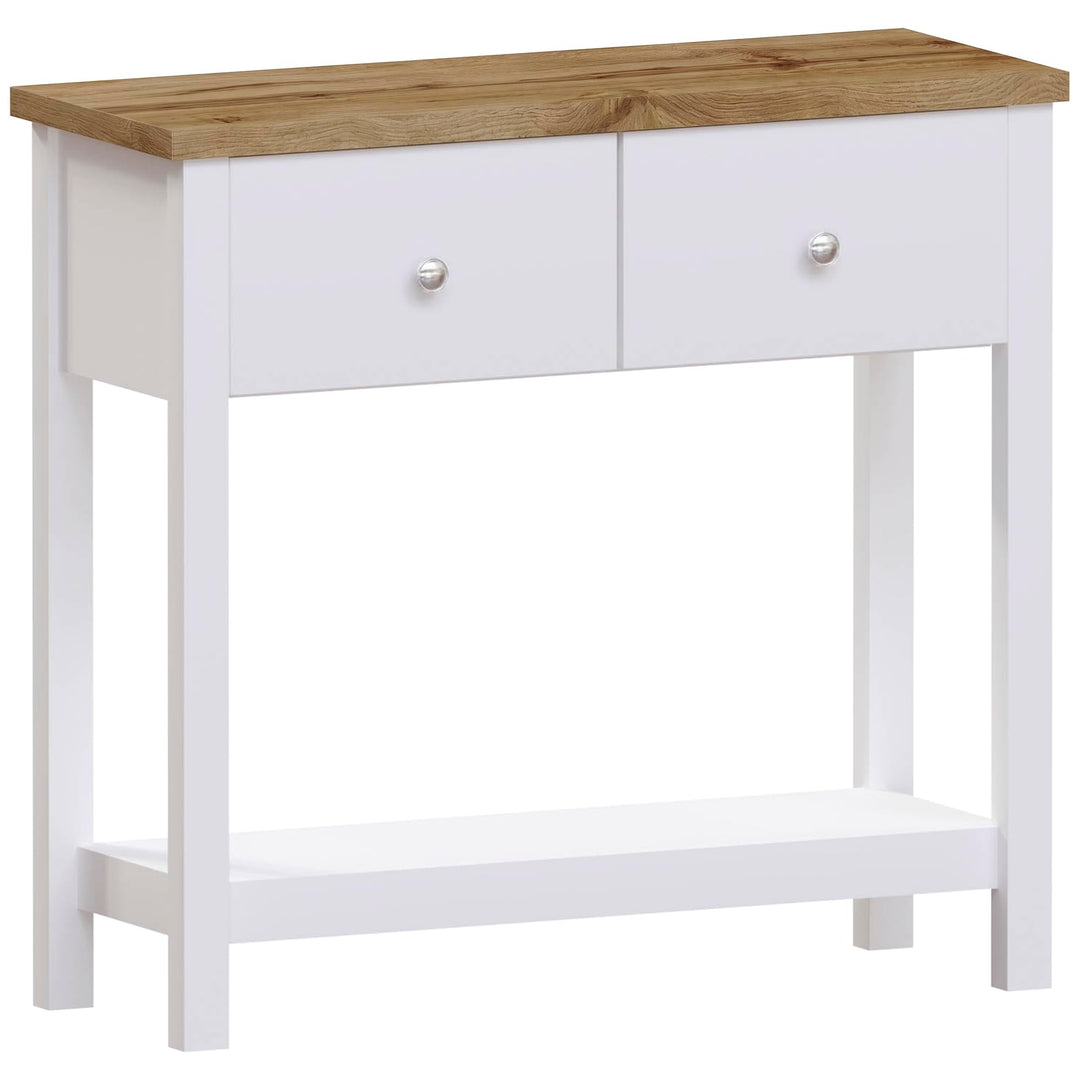 Vida Designs Schubladenboxen, MDF, Spanplatte und Melaminfurnier, Weiss, Standard, Weiss