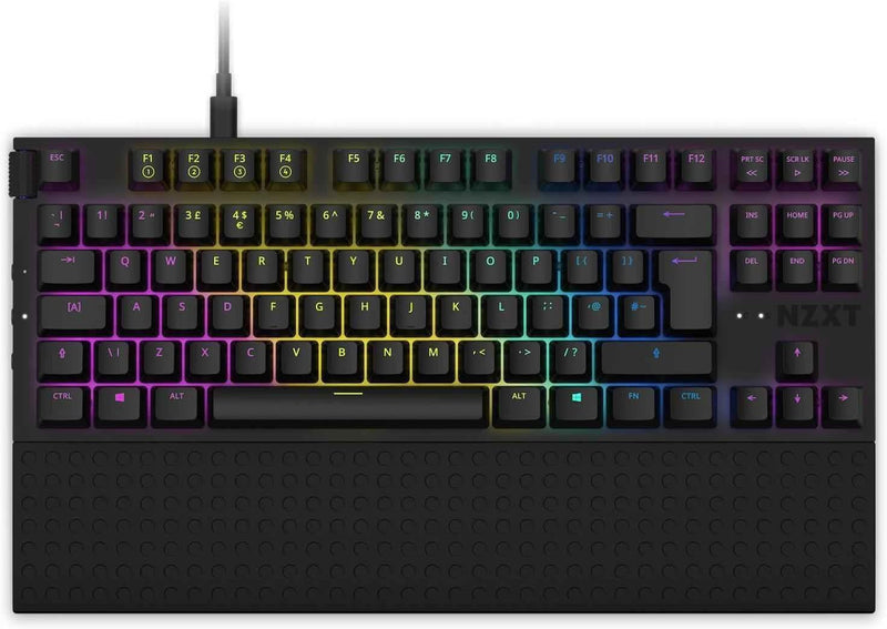 Nzxt Function TKL - KB-1TKDE-BR - Mechanische Gaming Tastatur - MX-kompatible Hot-Swap-fähige Switch
