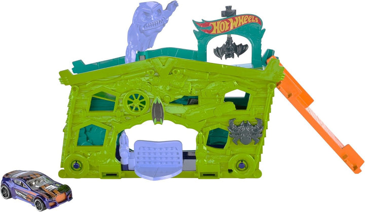 Hot Wheels Ausklappspielset Geisterbahn