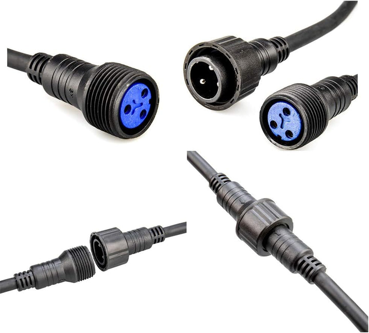 5m Power Cable Ac Plug Cable Power Connectors Buchse Wasserdicht, Led Outdoor Scheinwerfer ip65 Powe