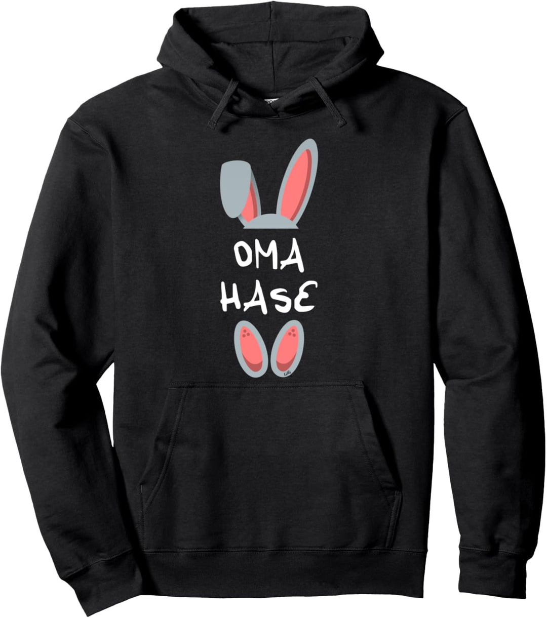 Oma Hase Osterhase Frauen Geschenk Familie Partnerlook Oster Pullover Hoodie