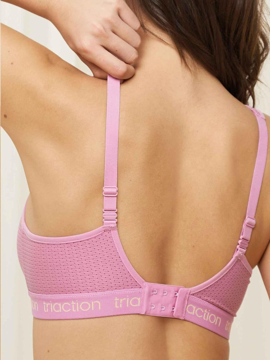 Triumph Damen Triaction Energy Lite N EX Sport BH ohne Bügel Orchid 75C, Sport BH ohne Bügel Orchid
