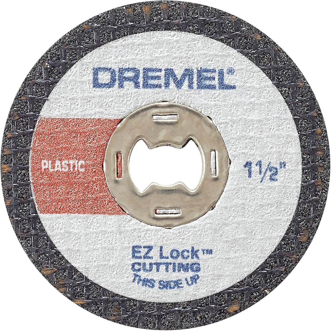 Dremel EZ476 1 1/2 Zoll EZ Lock Rotary Tool Trennscheiben für Kunststoff – 5 Stück Pack of 1, Pack o