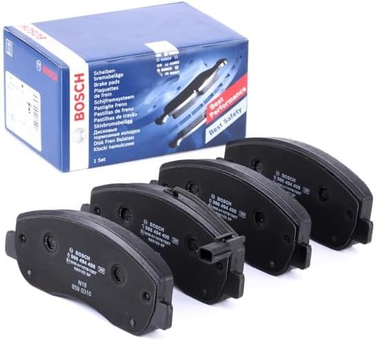 Bosch BP1417 Bremsbeläge - Vorderachse - ECE-R90 Zertifizierung - vier Bremsbeläge pro Set