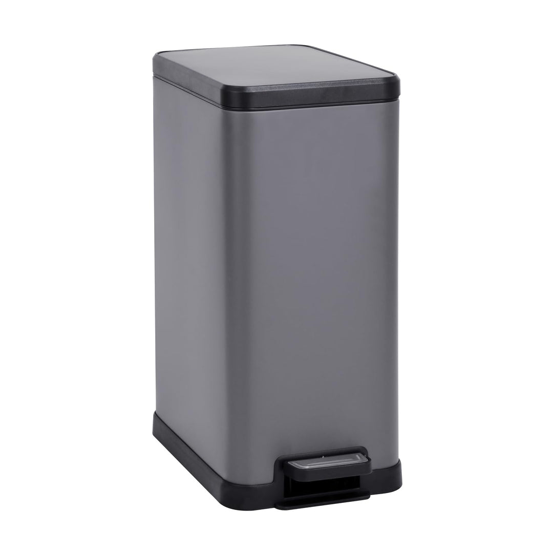 SVITA STM15 Mülleimer Treteimer Tretmülleimer Abfalleimer 15l inkl. Inneneimer Softclose-Deckel Fuss
