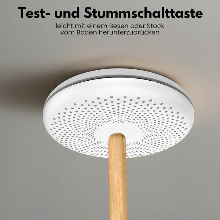 Kombination Rauchmelder und Kohlenmonoxid Melder - 10 Jahre Batterie - Aroha Safety Pro Kombinations