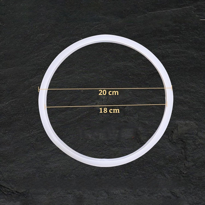 18 Cm Silikon-Dichtungsring für Schnellkochtöpfe, Universelle Passform, Hohe Haltbarkeit, Einfache I
