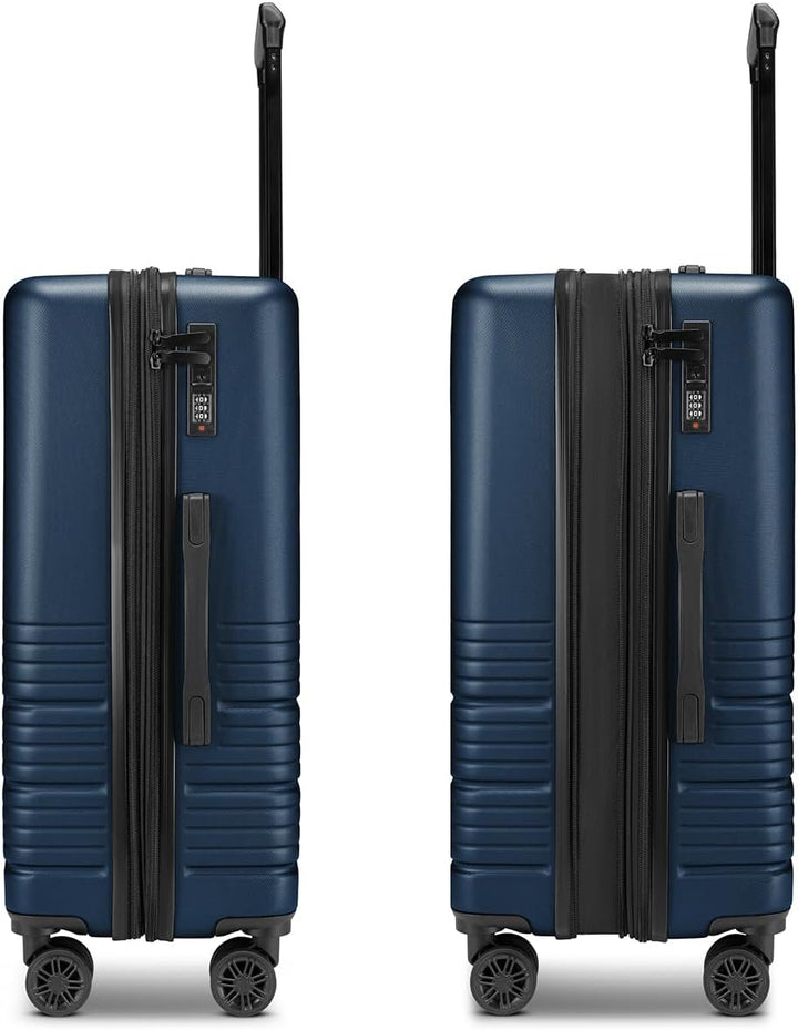 camel active Koffer-Set 3-teilig für Damen und Herren | Reise-Trolleys 47 x 30 x 78 cm aus hochwerti