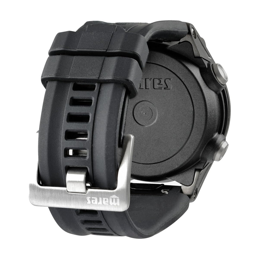 Mares Sirius Tauchcomputer im Armbanduhr-Format schwarz/schwarz, schwarz/schwarz