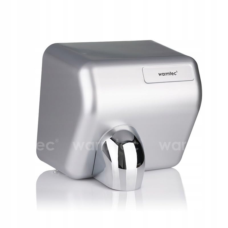 WARMTEC Händetrockner 2500W - Automatischer Elektrischer Handtrockner für Gewerbe, Gastronomie, Schu