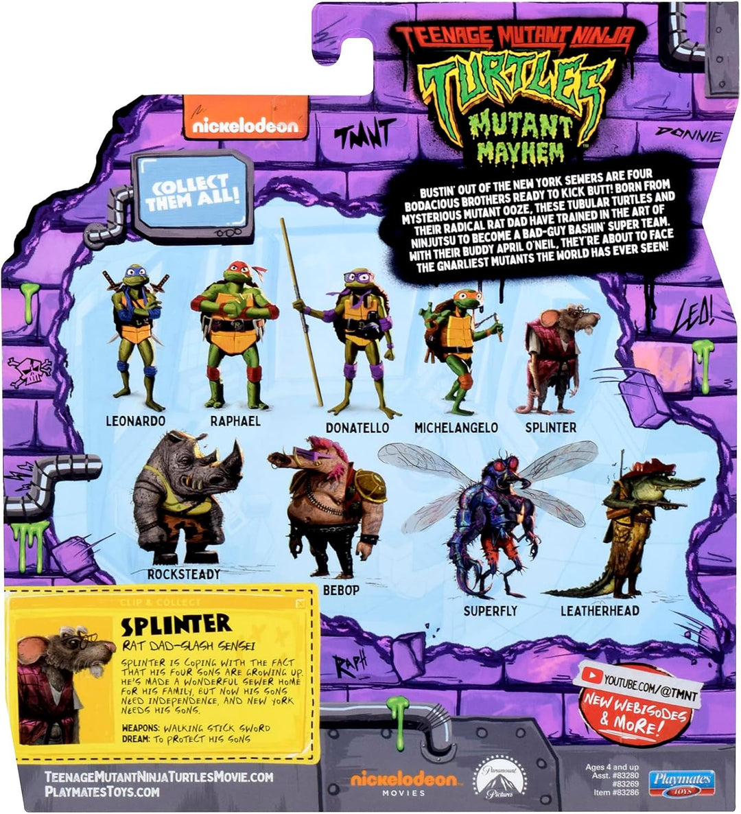 Teenage Mutant Ninja Turtles - Splinter Basic Figure