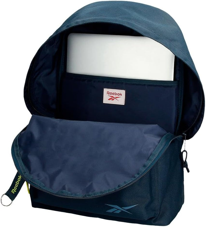Reebok Summerville Schulrucksack, Blau, 31 x 44 x 17,5 cm, Polyester, 23,87 l, blau, Talla única, Sc