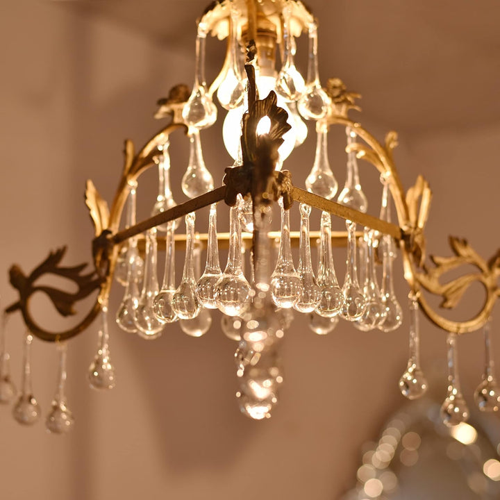 IndianShelf Kronleuchter-Kristalle, Kronleuchter, Tropfen-Ornamente, klare Glasornamente, 20 Stück,
