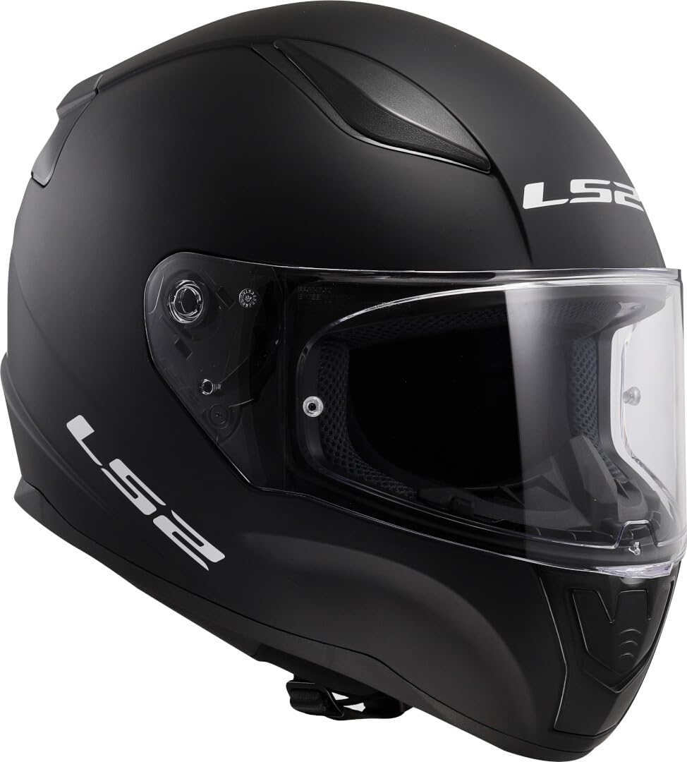 LS2, Integraler Motorradhelm Rapid SOLID Matt Black, XS, XS