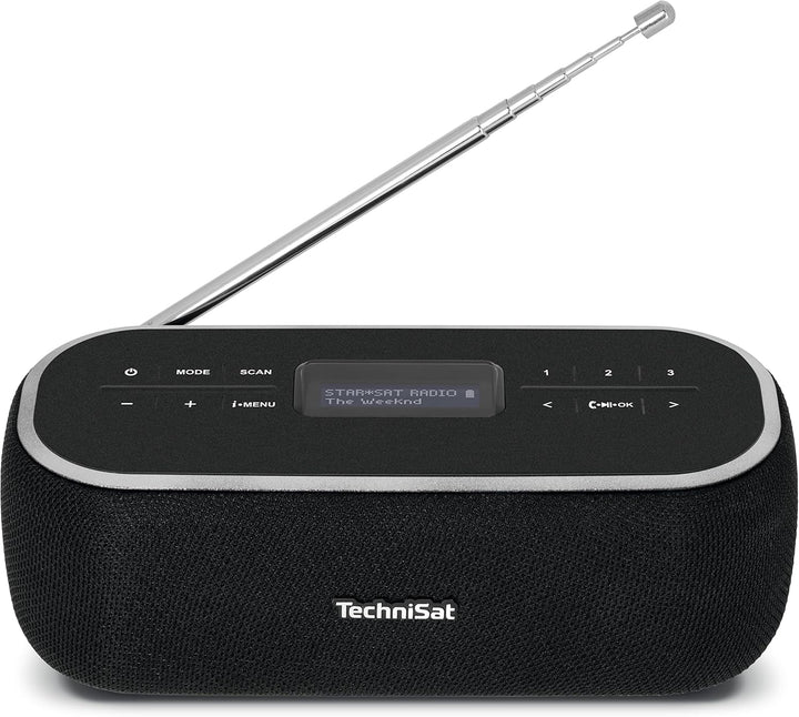 Bundle aus TechniSat DIGITRADIO BT 1 - tragbarer Bluetooth-Lautsprecher mit DAB+ Digitalradio, Akku,
