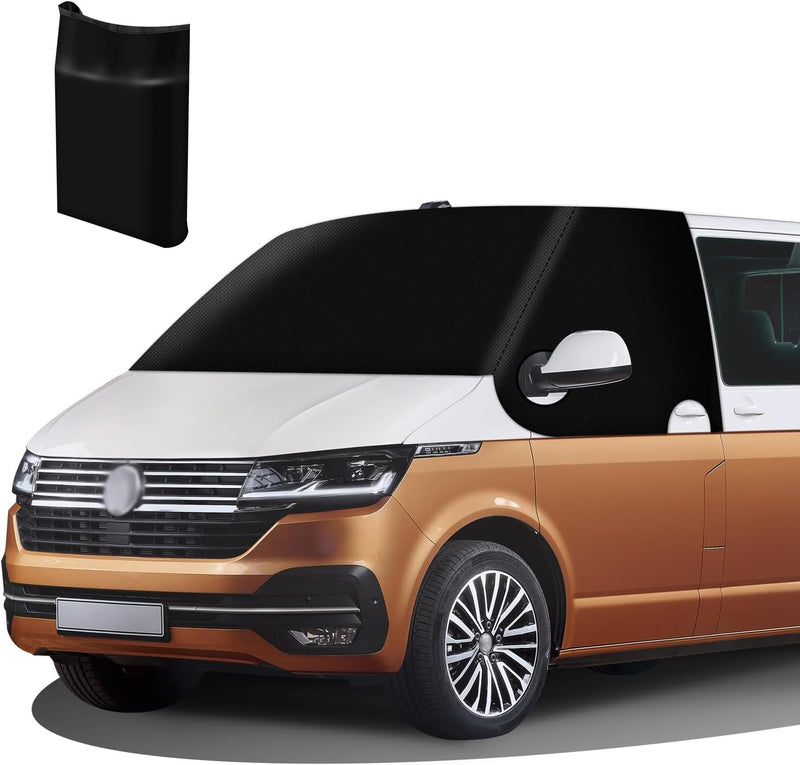 MaxAwe Frontscheibe Wrap Cover für VW T6, 600D Oxford Gewebe Auto Windschutzscheiben Abdeckung Therm