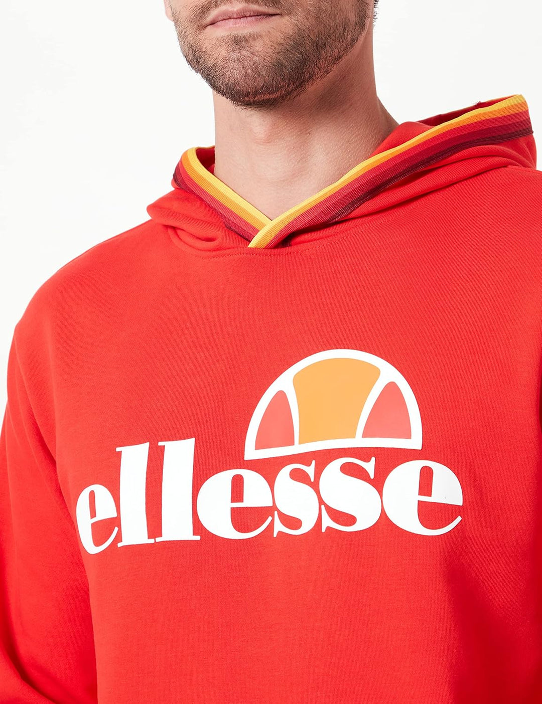 Ellesse Herren Hoodie Sweatshirt XXL Flame Scarlet, XXL Flame Scarlet