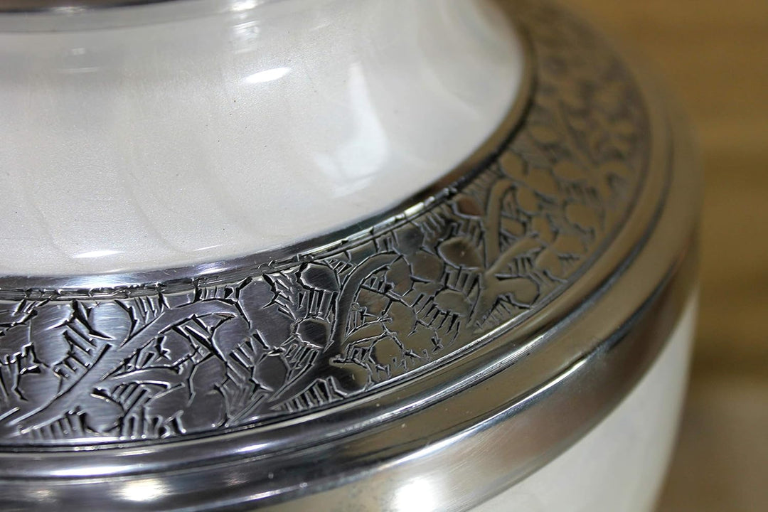 eSplanade Metall-Urnen-Gedenkglas-Behälter | Urne in voller Grösse für die Bestattung der Bestattung