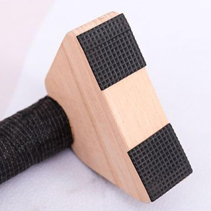 Liegestützgriffe für Männer, Stabile Liegestützgriffe Parallettes, 2x Trainingsgerät mit Holzgriffen