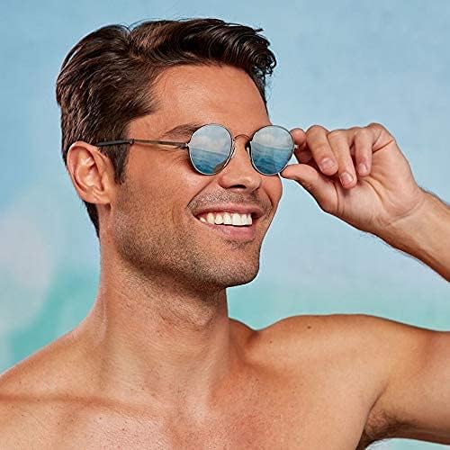 ThinOptics Ultradünne Polarisierte Sonnenbrille – 100% UV-Schutz – Unisex für Damen und Herren, inkl