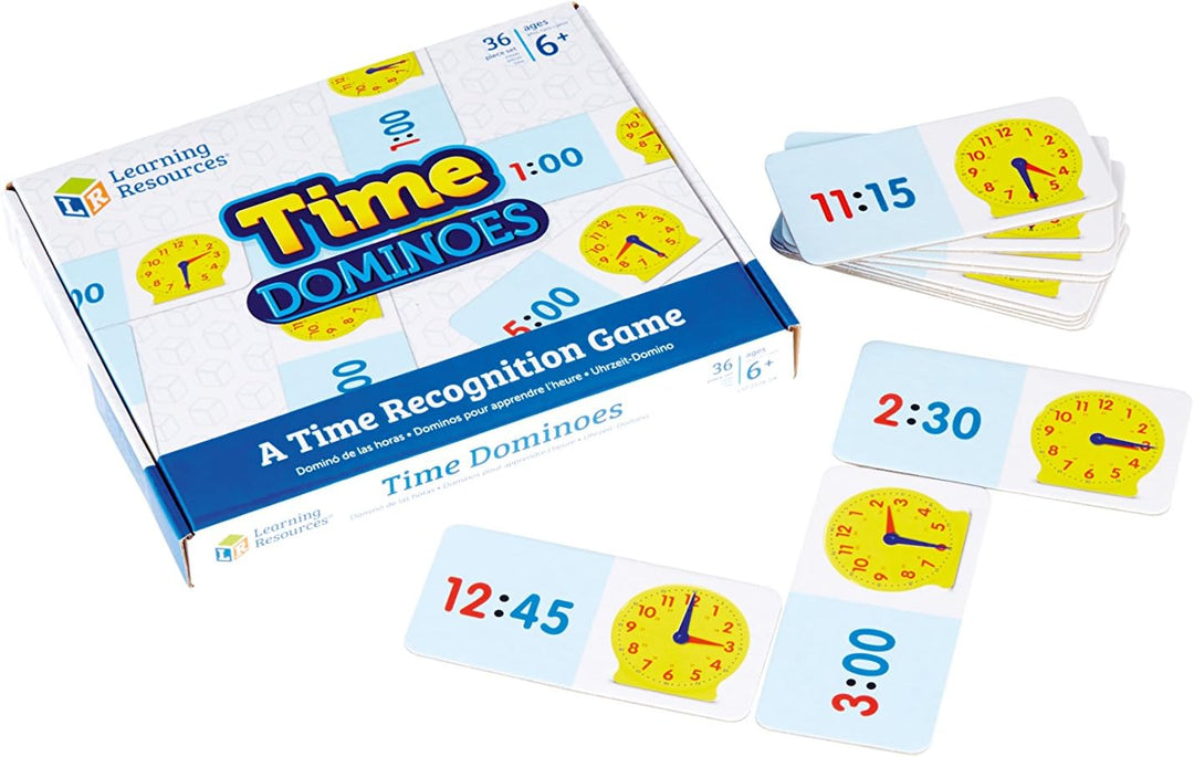 Learning Resources Uhrzeit-Domino
