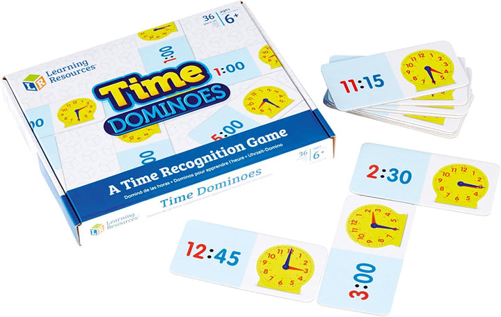 Learning Resources Uhrzeit-Domino