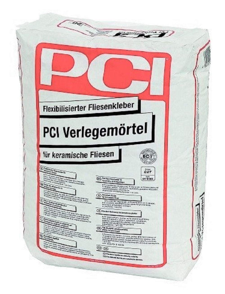 PCI Flexibilisierter Fliesenkleber fr keramische Fliesen, 2E+4 gramm, Wasserfest, Kunststoff, Dichtm