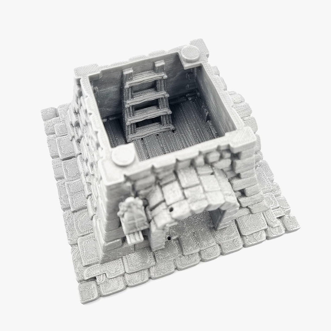 QP3D - Watchman's Tower Wizard's Terrain Scenery for Tabletop & RPG 28-32mm Miniatures Wargame Props