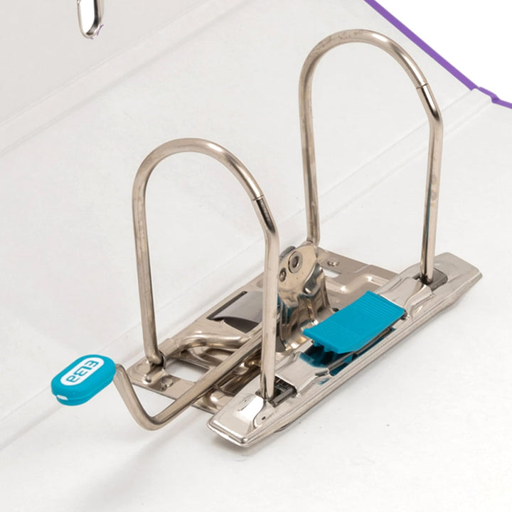 Elba Ordner A4, Smart Pro, 8 cm breit, Kunststoff aussen, violett, 10 Stück violett A4, breit, viole