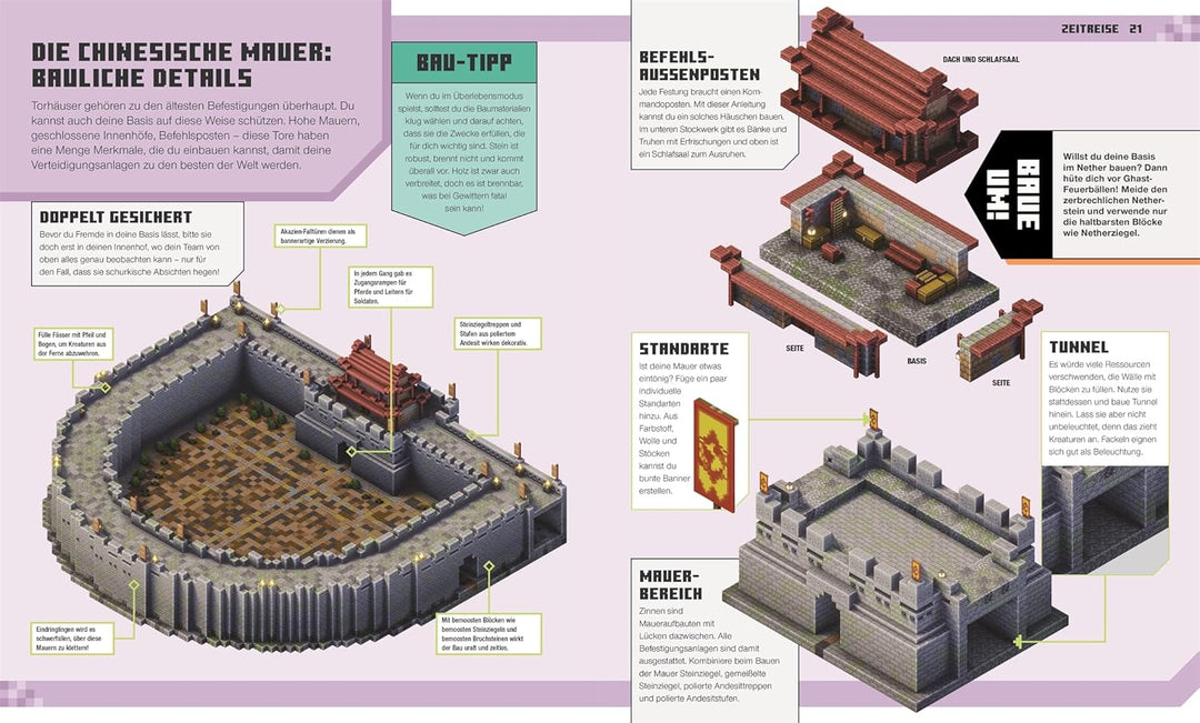 Das offizielle Minecraft Ideen Buch: Baue unsere Welt in Minecraft nach! Über 70 coole Bauideen - vo