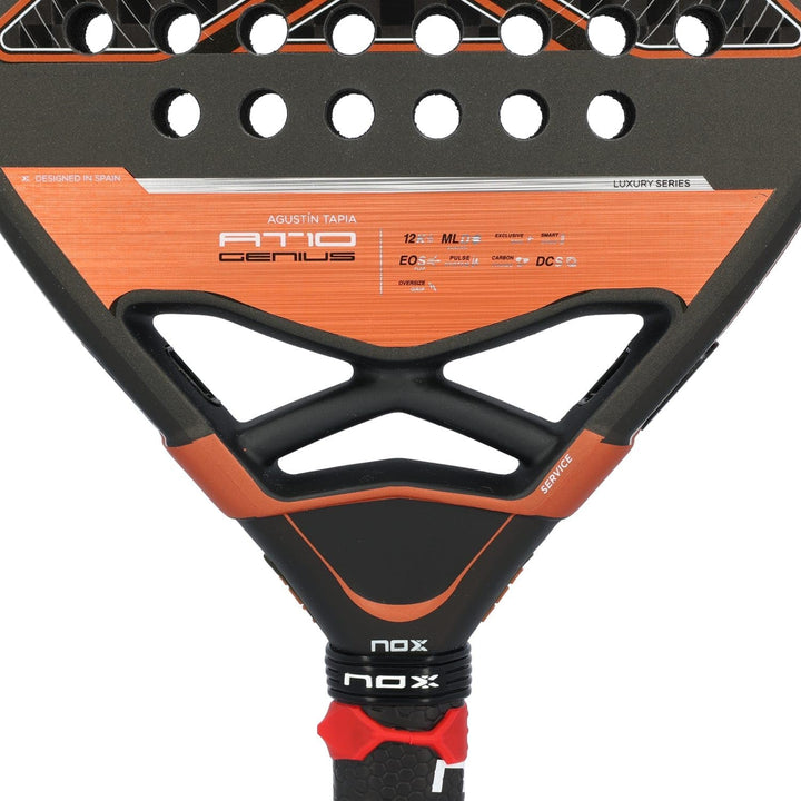 Nox At10 Genius Attack 12k by Agustin Tapia Padel Racket 360-375 gr