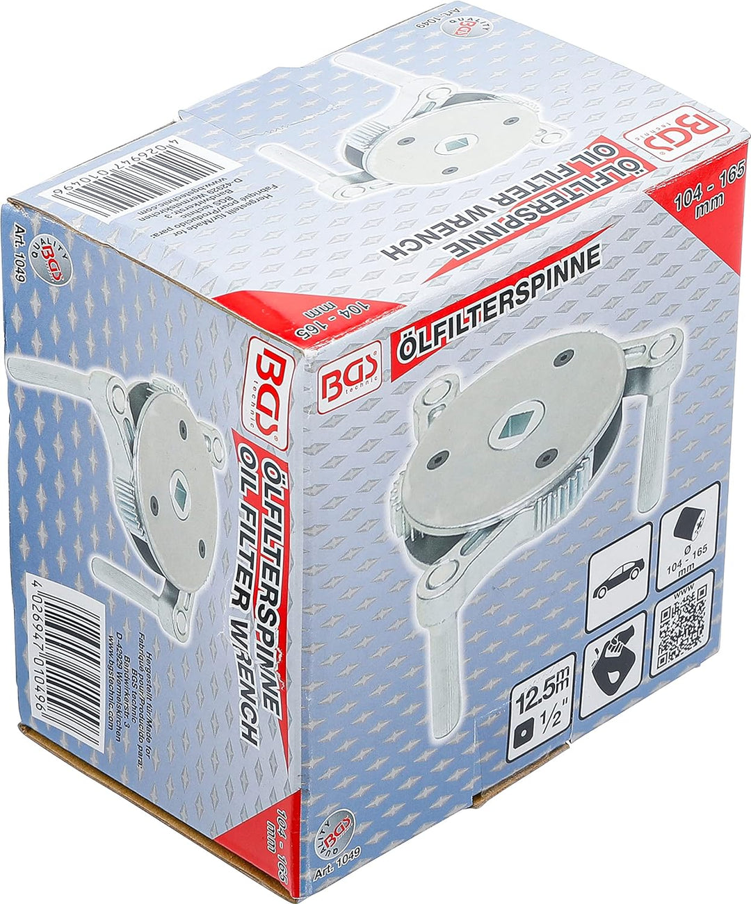 BGS 1049 | Ölfilterspinne, 3-armig | für Ölfilter Ø 115 - 160 mm für Ölfilter Ø 115 - 160 mm Single,
