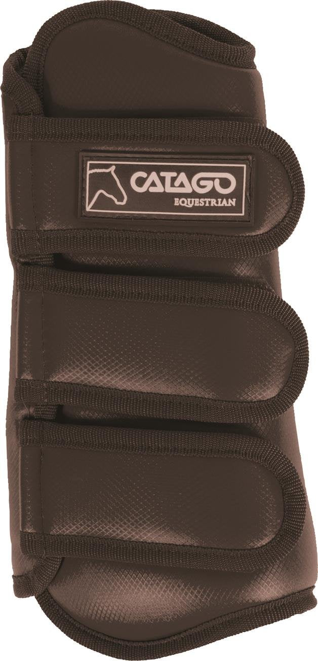 CATAGO 4-Piece Dressage Full Pferdeschuhe Pony Braun, Pony Braun