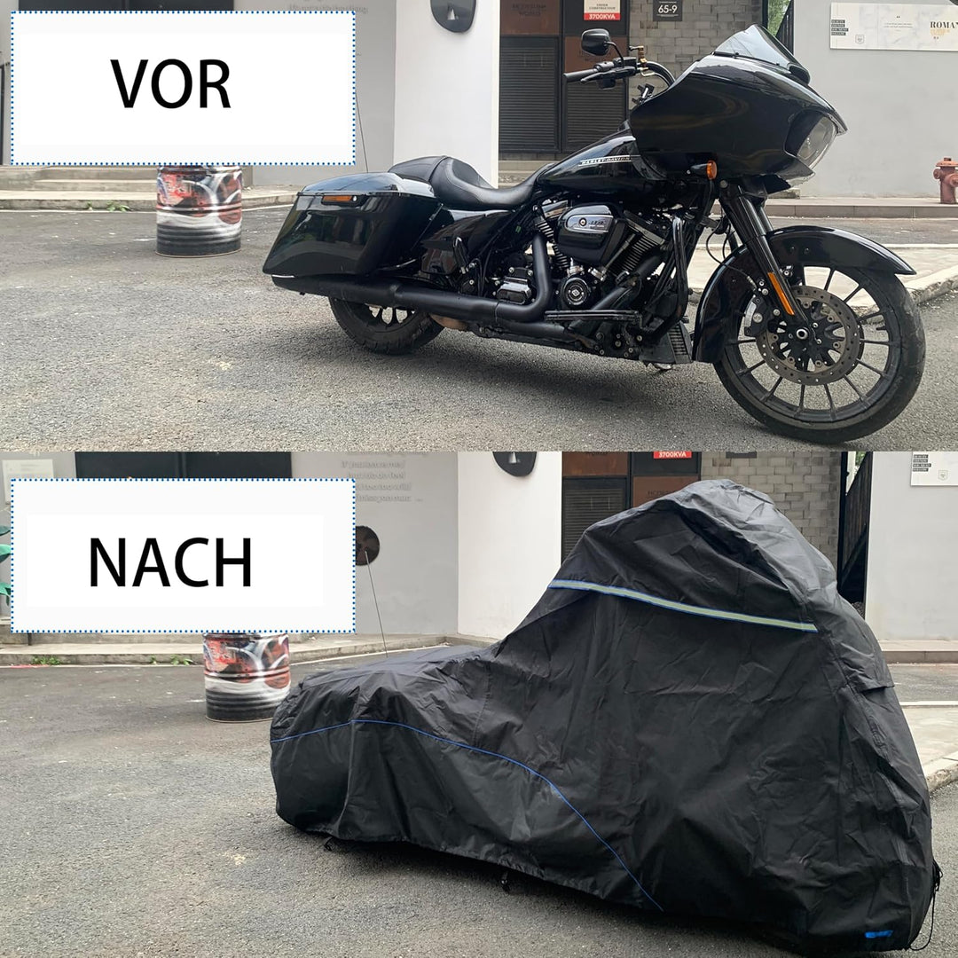 FENRIR 420DOxford-Stoff Motorrad abdeckplane motorradabdeckungen Outdoor wasserdicht motorradgarage
