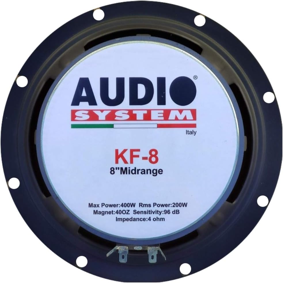 1 MIDRANGE kompatibel mit Audio System KF-8 KF8 Lautsprecher 20,00 cm 200 mm 8" Durchmesser 200 watt