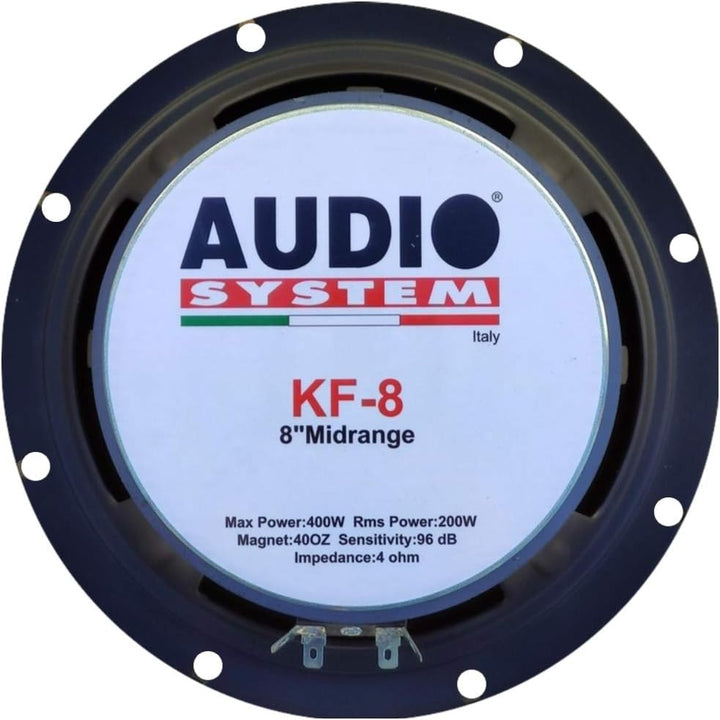 1 MIDRANGE kompatibel mit Audio System KF-8 KF8 Lautsprecher 20,00 cm 200 mm 8" Durchmesser 200 watt