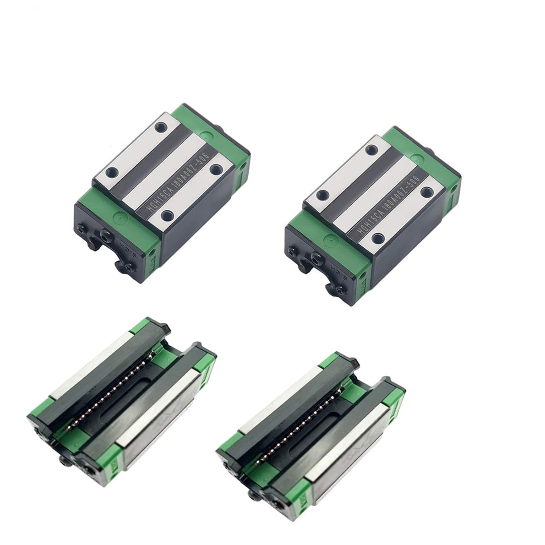 GooEquip Linearführung HGR15 1500mm Linearschiene mit 4PCS Gleitblock + 1PCS SFU1605 1550mm Kugeluml