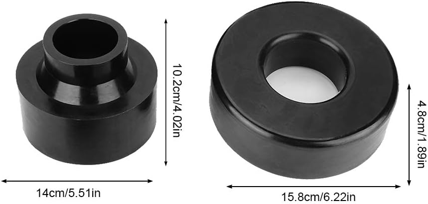 4 Stück Lift Spacer, 2" Vorne Hinten Leveling Lift Kit Ersatz für Grand Cherokee WJ 1999-2004