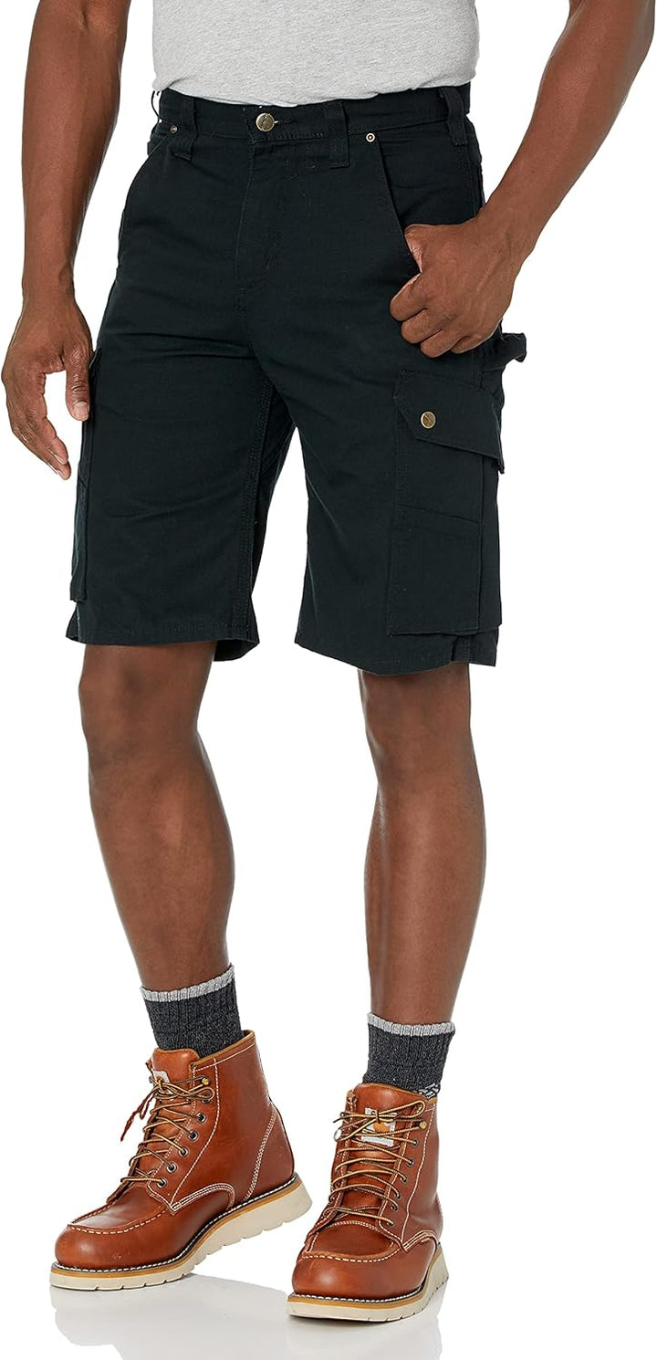 Carhartt Herren Force Relaxed Fit Lightweight Ripstop Cargo Work Shorts 32W Schwarz, 32W Schwarz